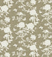 Pivoine Grasscloth Wallpaper - Brown 
