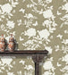 Pivoine Grasscloth Room Wallpaper - Brown