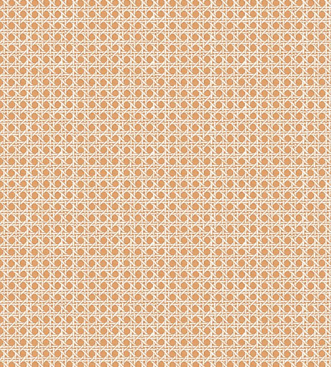 Rattan Grasscloth Wallpaper - Orange 