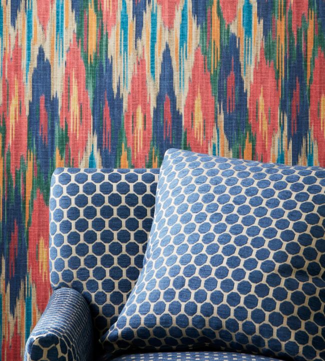 Samarkand Room Wallpaper 3 - Red