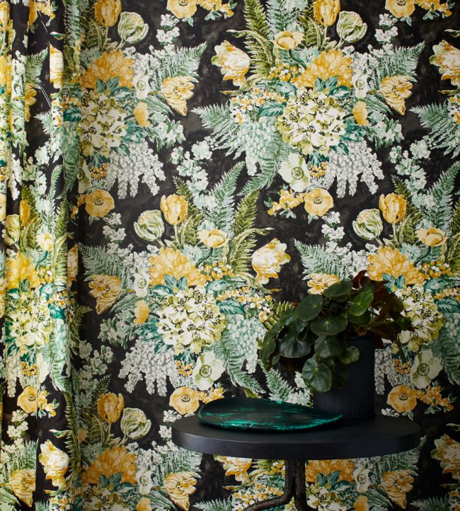 Spring Garden Room Wallpaper 2 - Green
