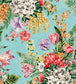 Spring Garden Wallpaper - Teal