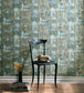 Anta Wallcovering Room Wallpaper - Blue