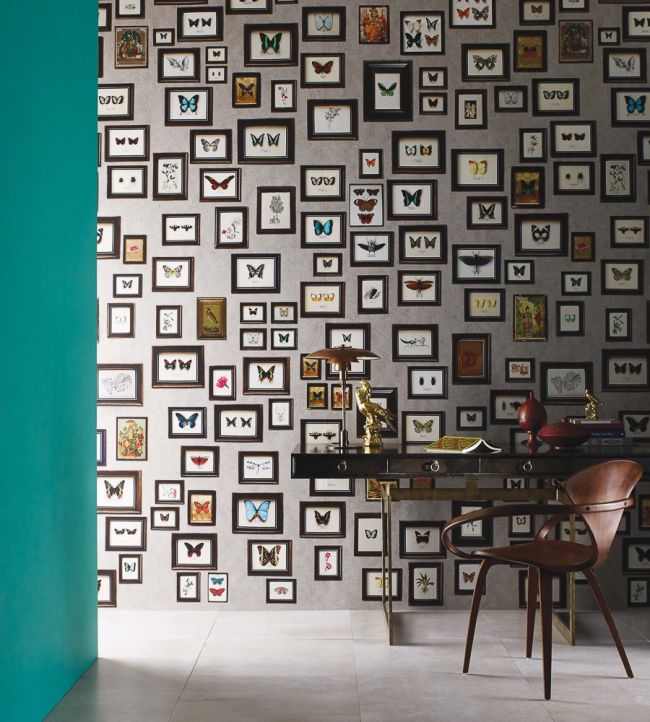 Narissa Room Wallpaper - Gray