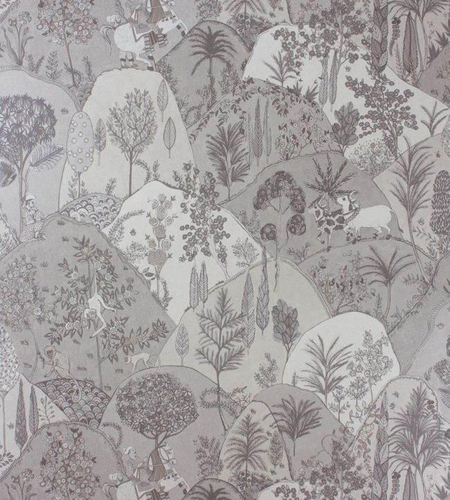 Aravali Wallpaper - Gray