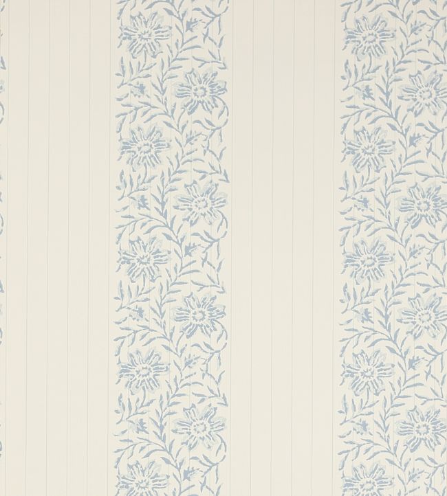 Alys Wallpaper - Silver - Colefax & Fowler