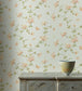 Honeysuckle Garden Wallpaper - Green - Colefax & Fowler