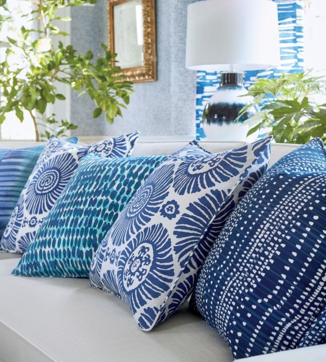 Cape Town Room Fabric - Teal