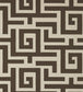 Tulum Applique Fabric - Brown
