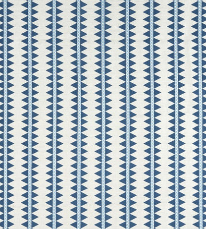 Reno Stripe Fabric - Blue 