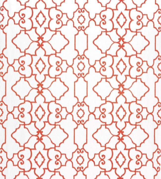 Ogden Embroidery Fabric - Pink 