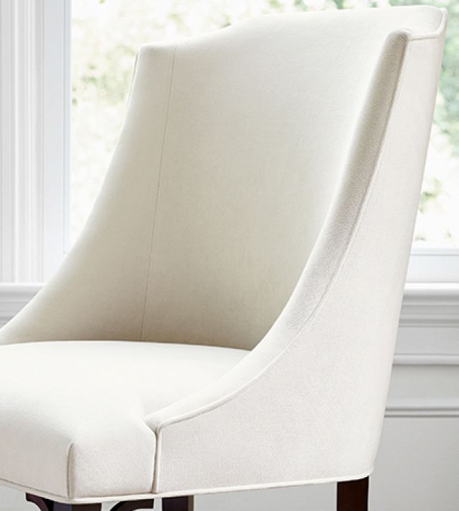 Club Room Velvet Fabric 2 - White