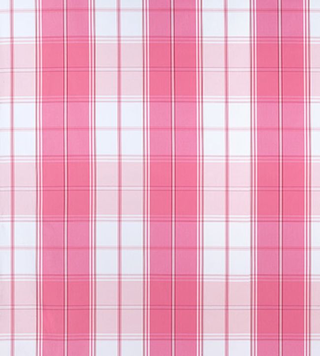 New England Plaid Fabric - Pink 