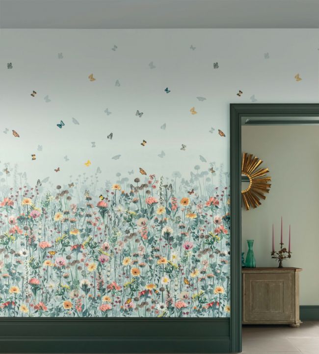Deya Meadow Room Wallpaper - Multicolor