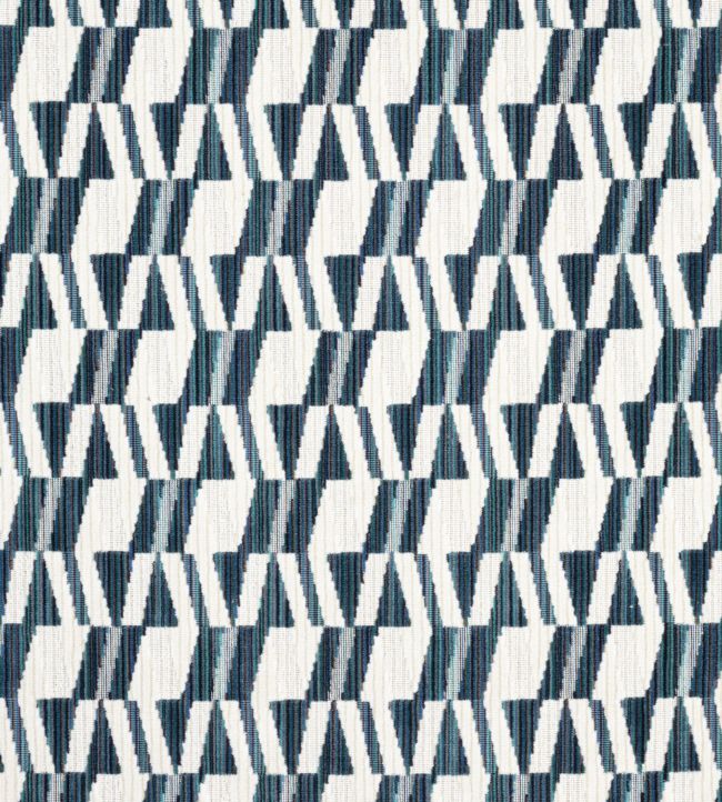 Bossa Nova Velvet Fabric - Blue 