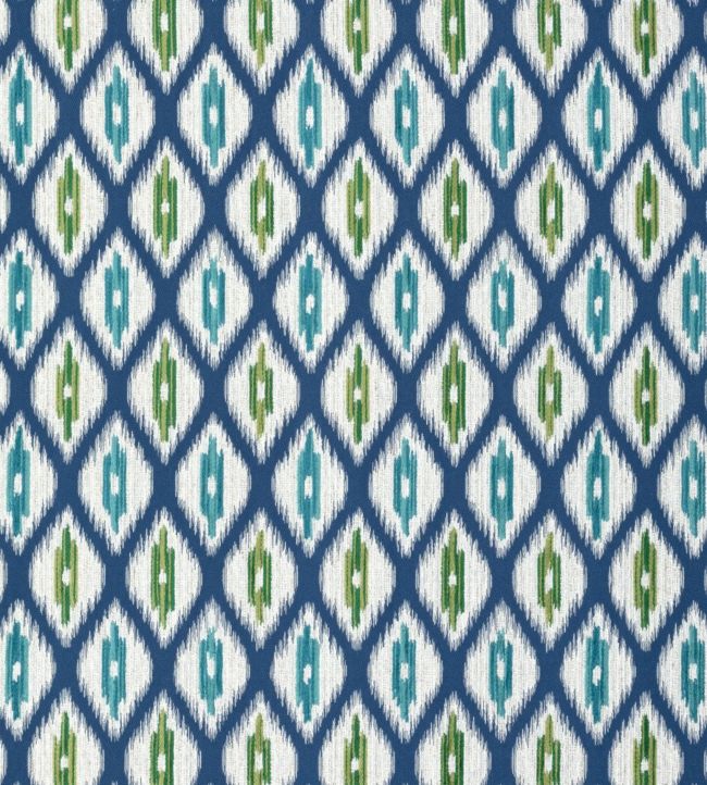 Rajah Fabric - Blue