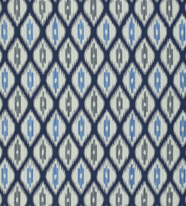 Rajah Fabric - Blue 