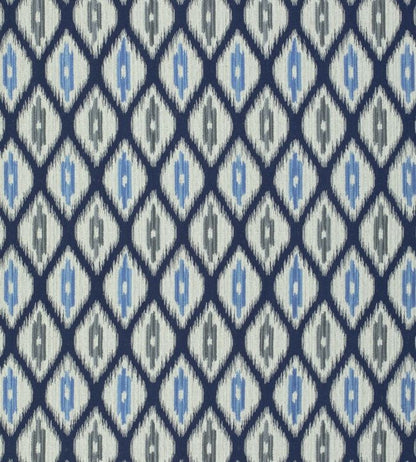 Rajah Fabric - Blue 