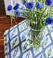 Rajah Room Fabric - Blue