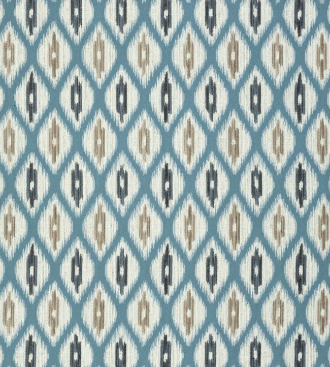 Rajah Fabric - Teal