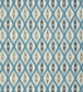 Rajah Fabric - Teal