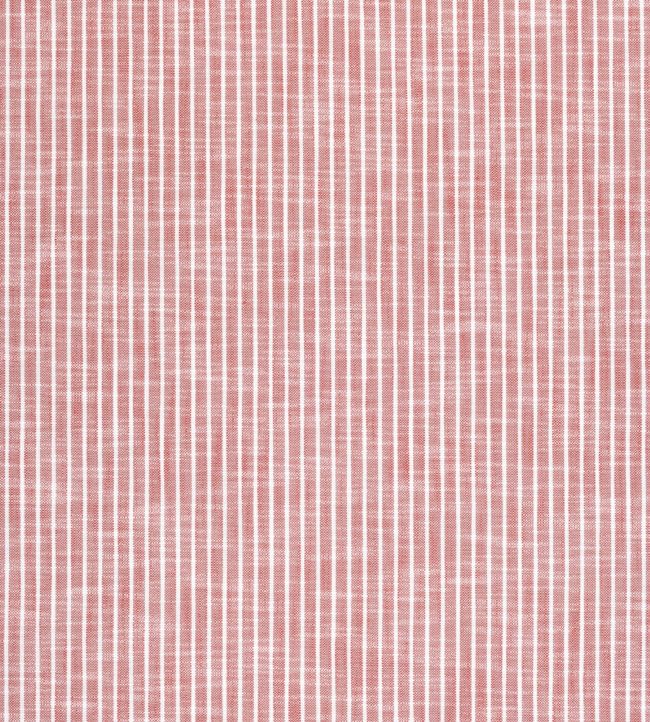 Bayside Stripe Fabric - Red 