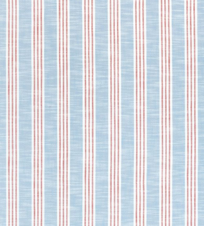 Southport Stripe Fabric - Blue 