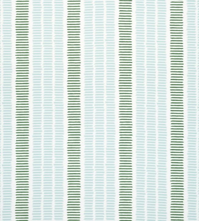 Topsail Stripe Fabric - Teal 