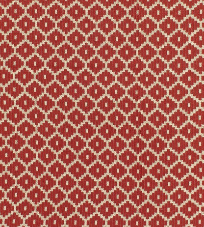 Mayan Diamond Fabric - Red 