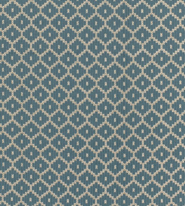 Mayan Diamond Fabric - Teal 