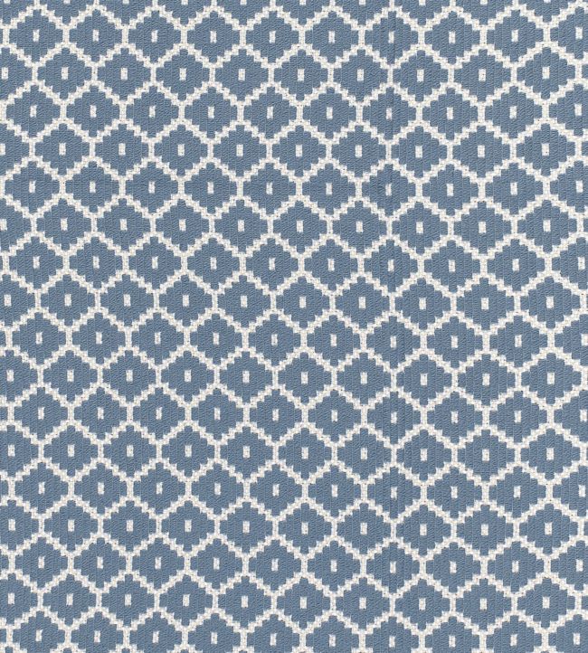 Mayan Diamond Fabric - Blue 