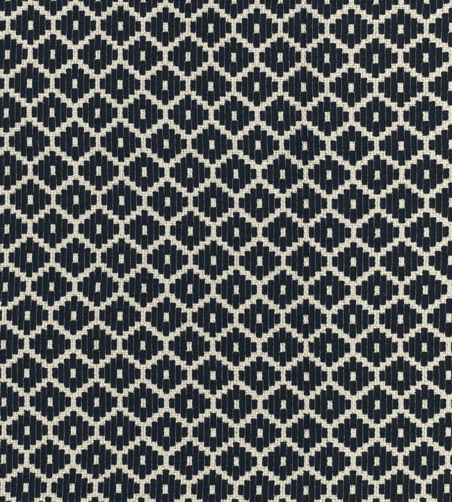 Mayan Diamond Fabric - Black