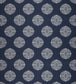 Halie Embroidery Fabric - Blue 