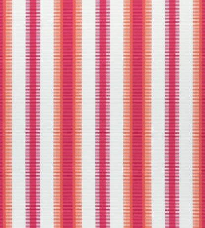 Samba Stripe Fabric - Red 