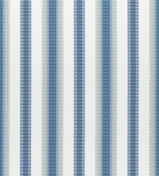 Samba Stripe Fabric - Blue 