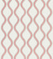 Juniper Ogee Embroidery Fabric - Pink 