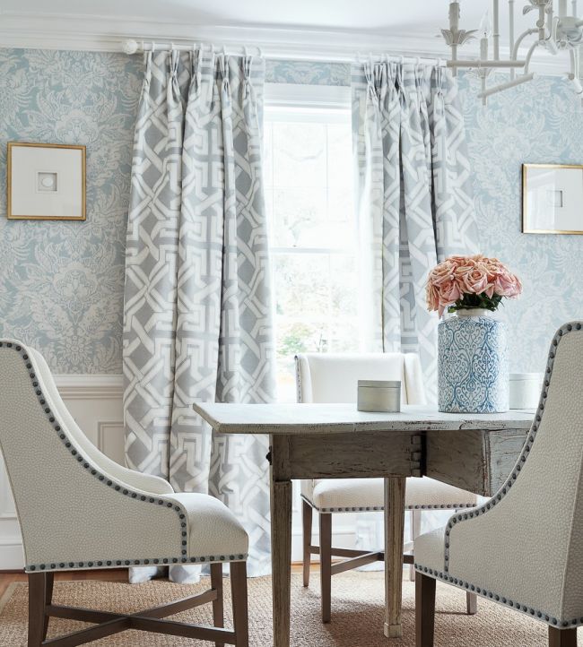 Benedetto Room Fabric - Teal