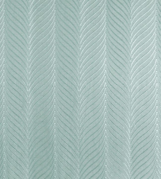 Clayton Herringbone Embro Fabric - Blue 