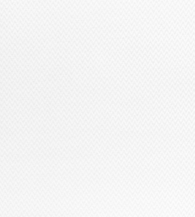 Alpine Chevron Fabric - White
