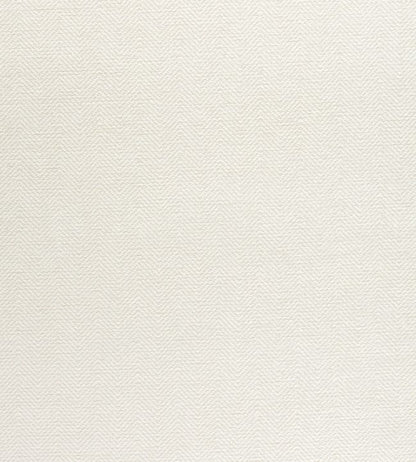 Bronwyn Herringbone Fabric - White 