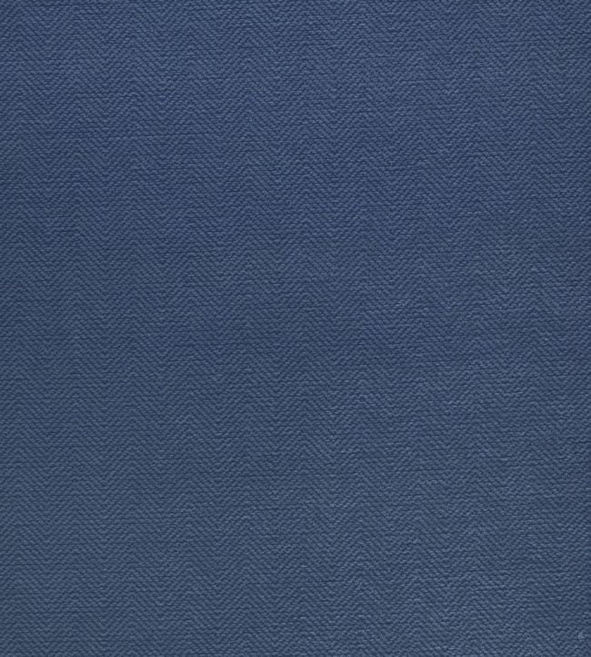 Bronwyn Herringbone Fabric - Blue