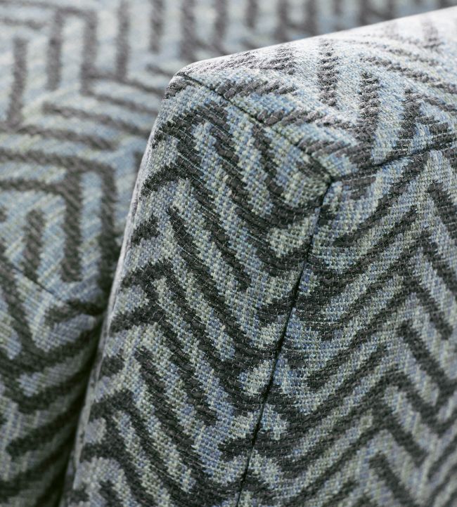 Varenna Room Fabric - Blue