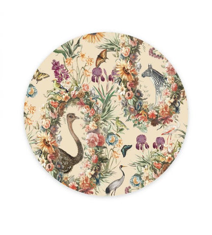 Never Ending Story Circle Mural - Pink