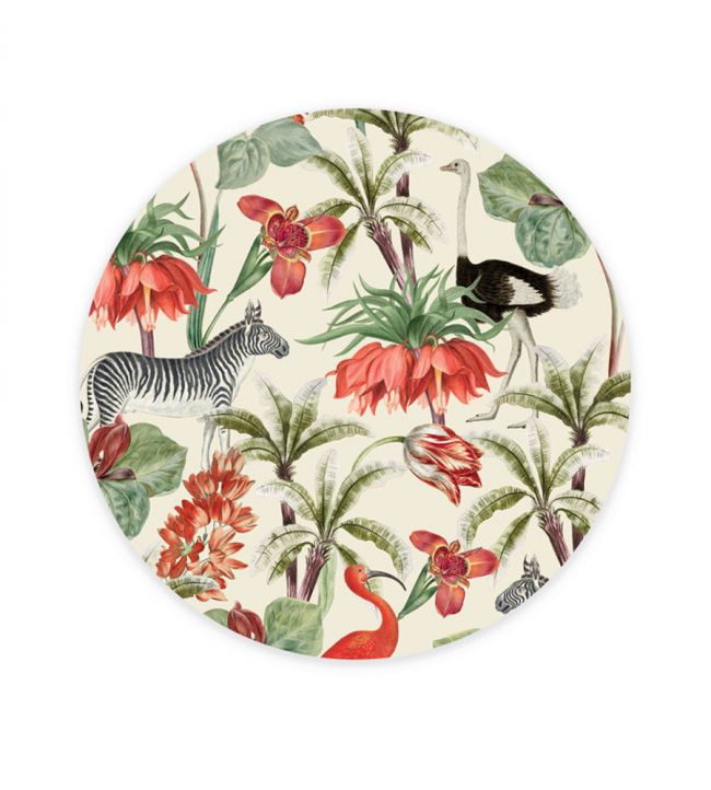 A New Chapter Circle Mural - Multicolor