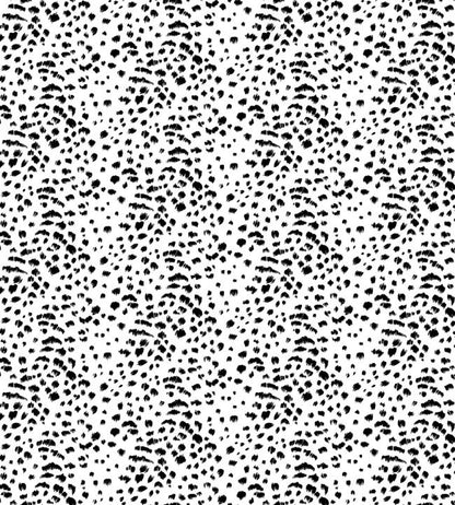 Cheetah Spot Wallpaper - Black