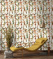 The Acrobats Room Wallpaper - Multicolor