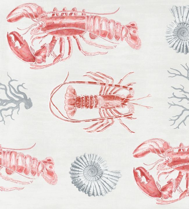 Lobster Wallpaper - Pink