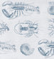 Lobster Wallpaper - Blue