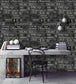 Vintage Signs Room Wallpaper - Gray