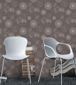 Navigation Room Wallpaper - Gray